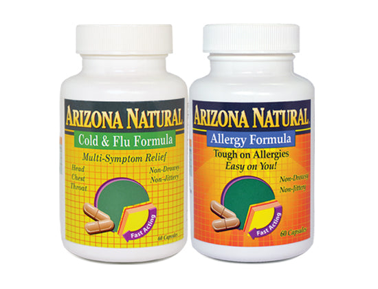 Natural Seasonal Relief - Cold, Flu, Allergies