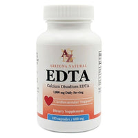 EDTA (Calcium disodium) - 600 mg per capsule - 100 capsules