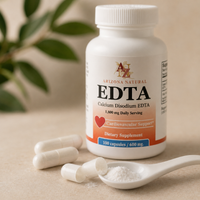 EDTA (Calcium disodium) - 600 mg per capsule - 100 capsules